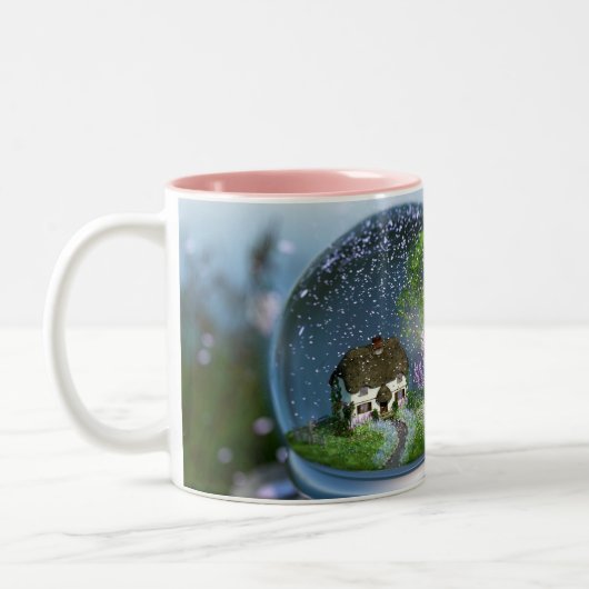 Tasse de globe de fleurs de cerisier (Gauche)