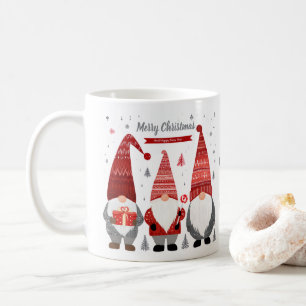 Tasse de Gnome de Noël Personnalisée