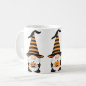 Tasse de Gnome Halloween | Mug à café Citrouille M (Devant gauche)