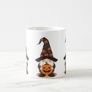Tasse de Gnome Halloween Mug à café Citrouille M