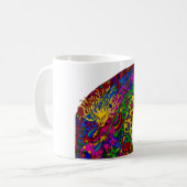 Tasse de Gobelin de Fantaisie Psychedelique (Devant gauche)