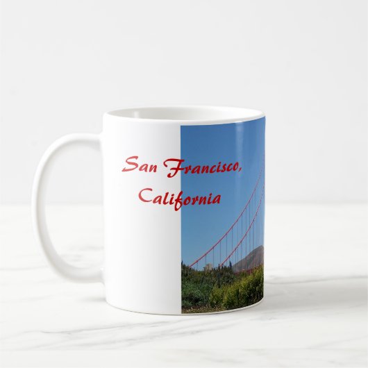 Tasse de golden gate bridge (Gauche)