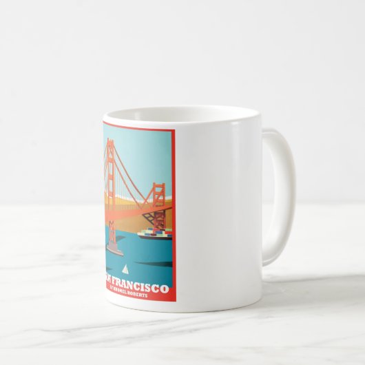 Tasse de golden gate bridge (Devant droit)
