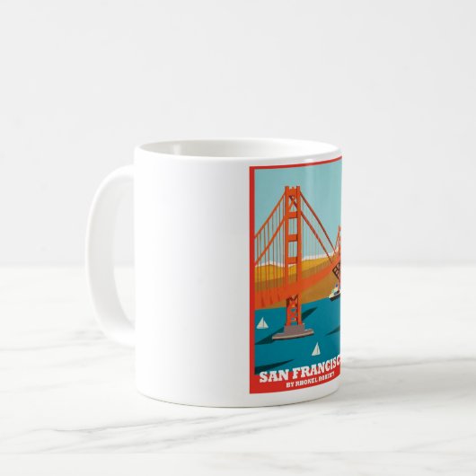 Tasse de golden gate bridge (Devant gauche)