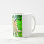 Tasse de golden retriever (Devant droit)