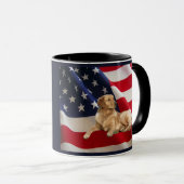 Tasse de golden retriever (Devant droit)