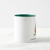 Tasse de golf de Bouddha - customisée (Centre)