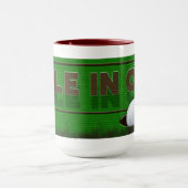 TASSE DE GOLF - TROU DANS UN - (Centre)