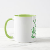 Tasse de golf "Trou en un" - Cadeau personnalisé p (Gauche)