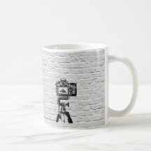 Tasse de graffiti de style de Banksy