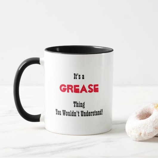 Tasse de graisse (Avec donut)