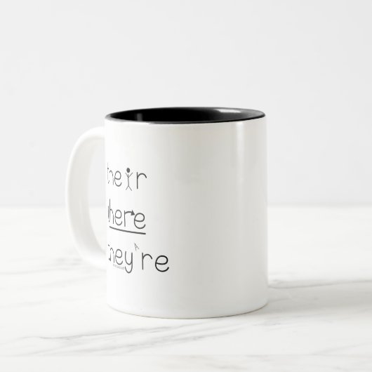 Tasse de grammaire (Devant gauche)