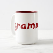 Tasse de Grammy (Devant gauche)