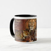 Tasse de grand chat (Devant gauche)