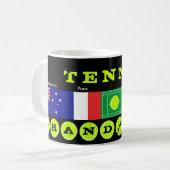 Tasse de Grand Chelem de tennis (Devant gauche)