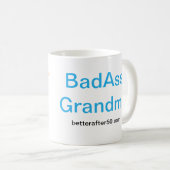 Tasse de grand-maman de BadAss (Devant droit)