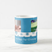 Tasse de grand-maman de Joyeux Noël de flocons de (Centre)