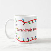 Tasse de Grandkids de Noël (Gauche)