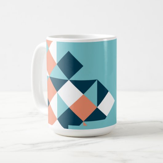 Tasse de graphique de roche d'amis de Quilty (Devant gauche)