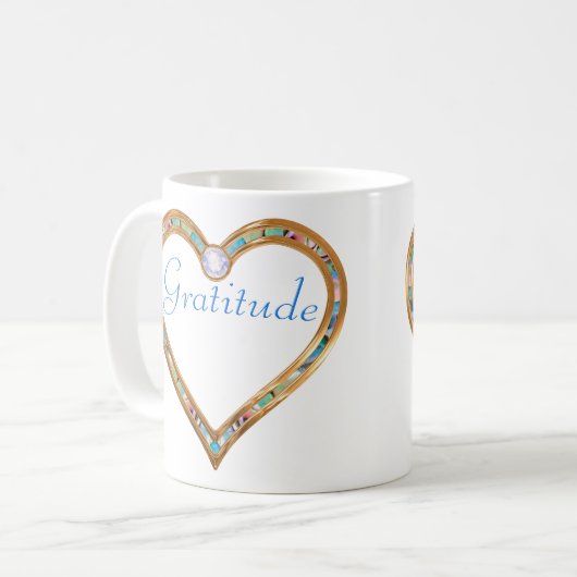 Tasse de gratitude (Devant gauche)