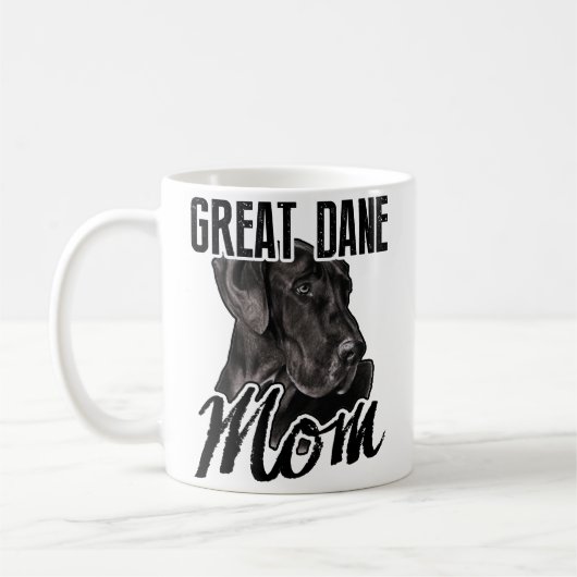 Tasse de great dane - tasse de café de maman de (Gauche)