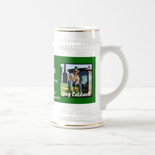 Tasse de Greg Caldwell 22 once Stein (Droite)