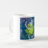 Tasse de grenouille de l'espace (Devant gauche)