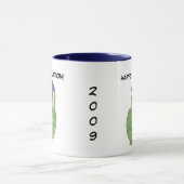 Tasse de grenouille d'obtention du diplôme (Centre)