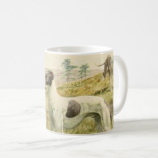 Tasse de Greyhound à l'ancienne (Devant droit)