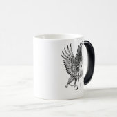 Tasse de griffon de bouton blanc (Devant droit)