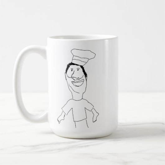 Tasse de griffonnage - il juste Recherché pour (Gauche)