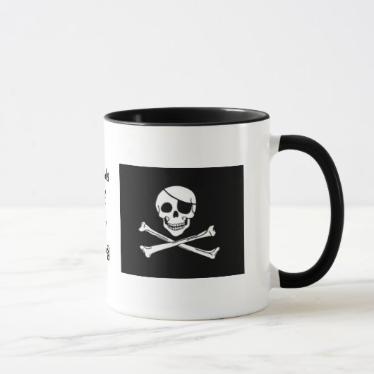 Tasse de grog de pirate (Droite)