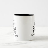 Tasse de grog de pirate de jolly roger (Centre)