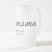 Tasse de Groomsman (Devant droit)