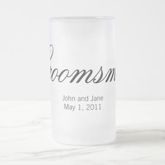 Tasse de Groomsman (Centre)