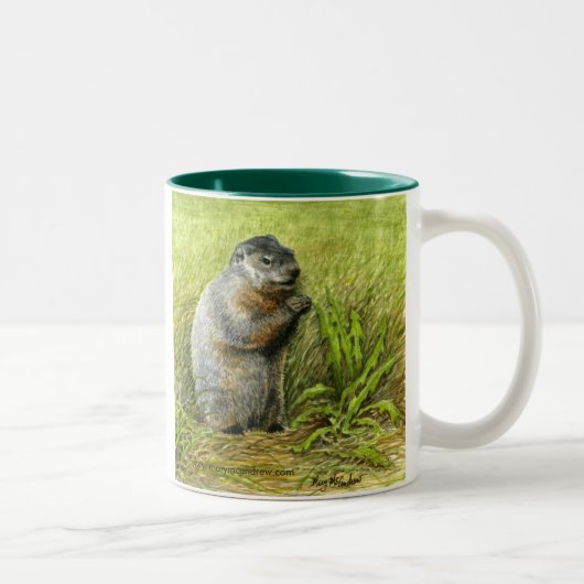 Tasse de Groundhog (Droit)