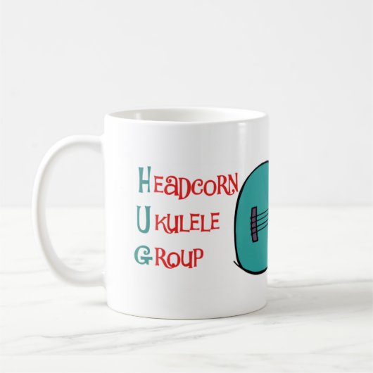 Tasse de groupe d'ukulélé de Headcorn (TASSE (Gauche)