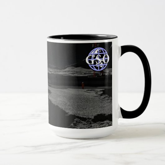 Tasse de GSO "à la lune et au-delà. " (Droite)