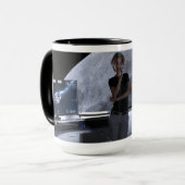 Tasse de GSO "de nouveau à la lune… " (Devant gauche)