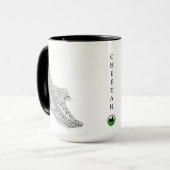 Tasse de guépard - série de l'Afrique (Devant gauche)