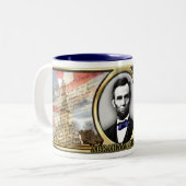 Tasse de guerre civile du Président Abraham (Devant gauche)