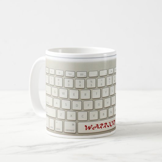 Tasse de guerrier de clavier (Devant gauche)