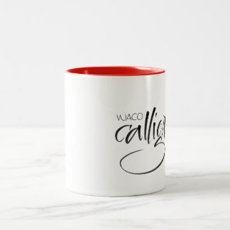 Tasse de guilde de calligraphie de Waco