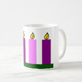 Tasse de guirlande d'avènement (Devant droit)