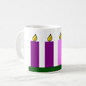 Tasse de guirlande d'avènement (Devant gauche)