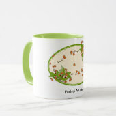 Tasse de guirlande de baie d'hiver (Devant gauche)