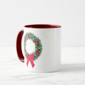 Tasse de guirlande de Noël (Devant gauche)