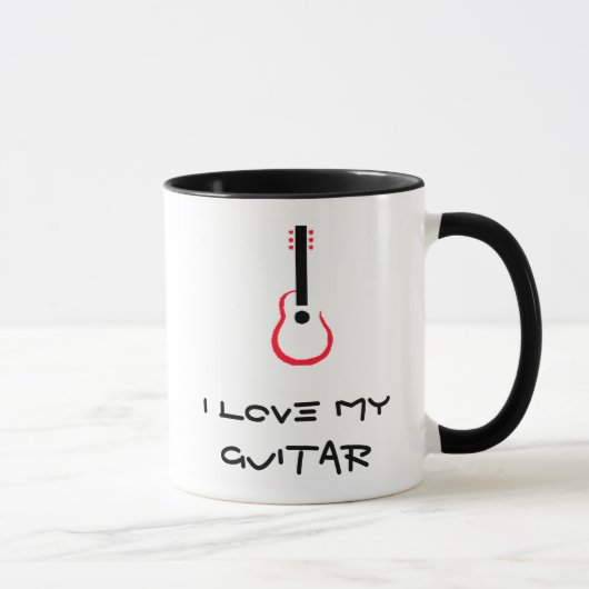 Tasse de guitare (Droite)