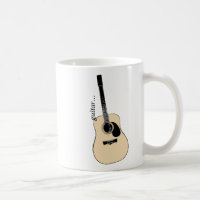 Tasse de guitare acoustique