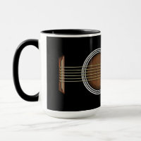 Tasse de guitare acoustique - Mongram